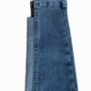 Jean Skinny stretch, tiro alto, tono azul medio claro, cierre con cremallera Ref: 240901