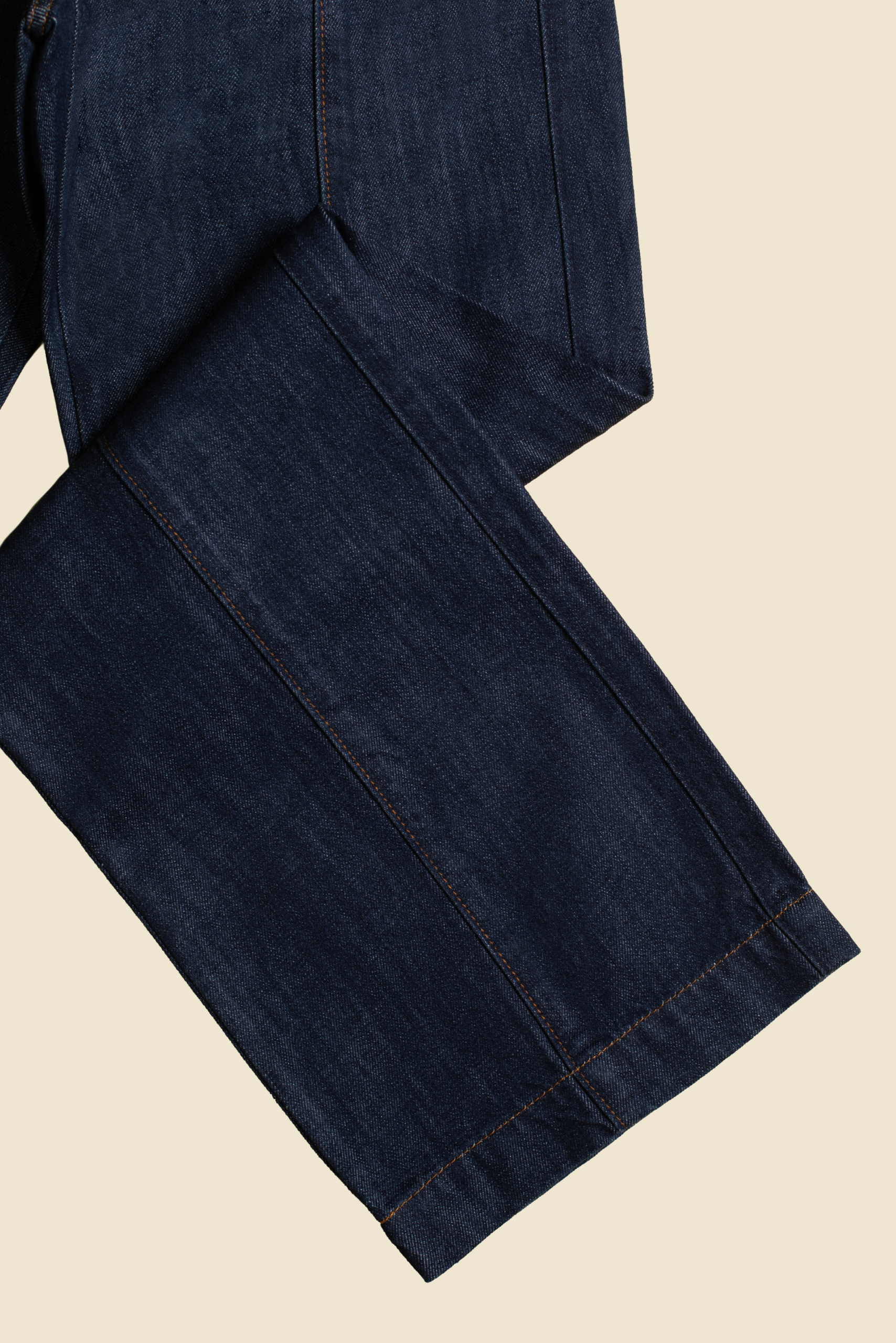 Jean Wide Leg Tiro Medio Pretina Elástica Denim Azul Índigo Ref: 240933